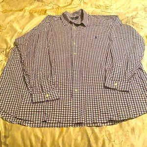 RALPH LAUREN 3XLT Dress Shirt
